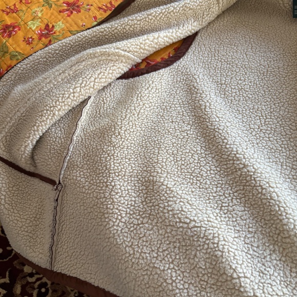 Ralph Lauren Suede Vest with Hood - Picture 4 of 7